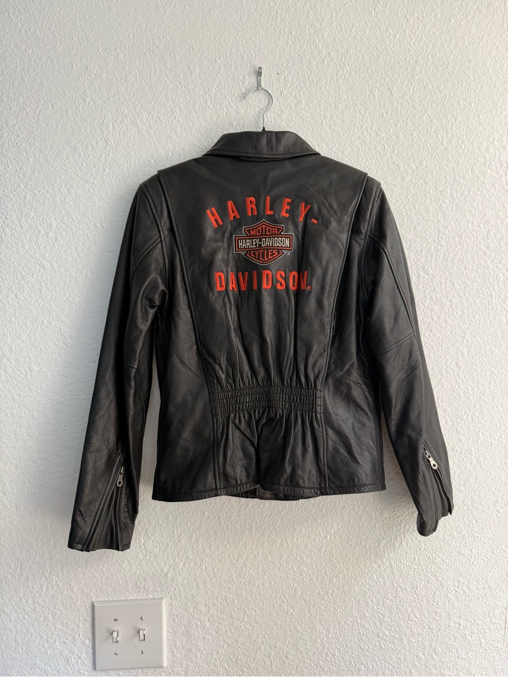 Harley-Davidson Women’s Black Leather Jacket Medium